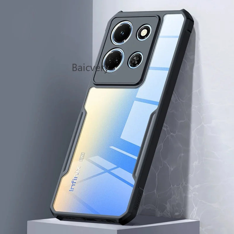 Infinix NOTE30 4G NOTE 30 5G X6833B Note 30Pro NOTE 30VIP Phone Case Hard Silicone Shockproof Shell Cover