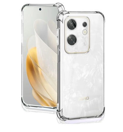 For Infinix Zero 30 4G Silicone Clear Shockproof Cover X6731B Phone Case