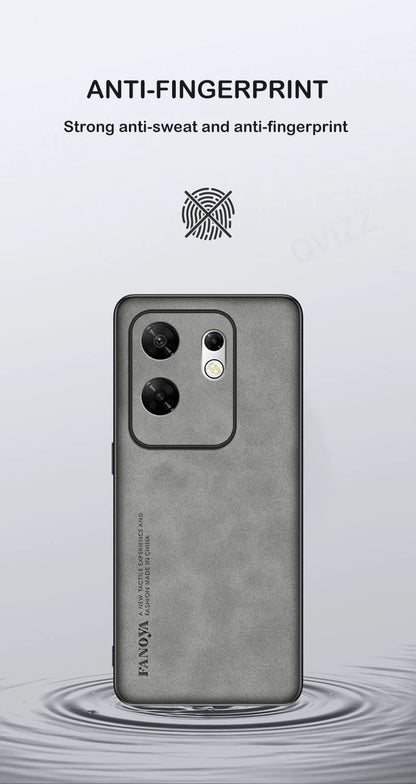 Leather Case for Infinix Zero 30 4G Frosted Hard Shockproof Phone Cover X6731B Shell Coque