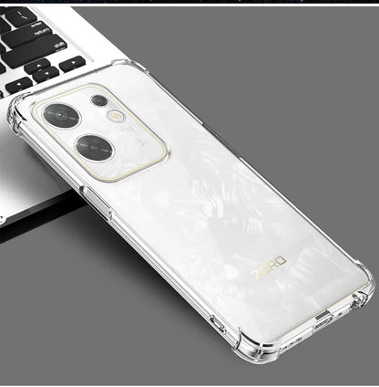 For Infinix Zero 30 4G Silicone Clear Shockproof Cover X6731B Phone Case