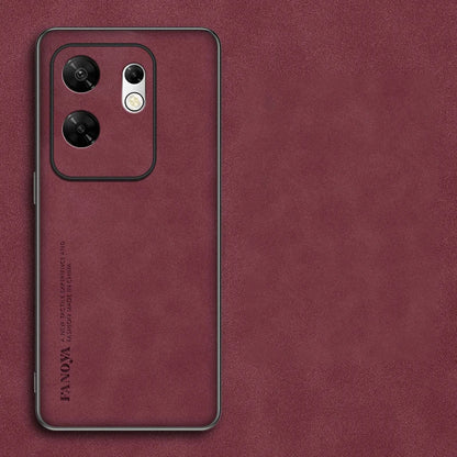 Leather Case for Infinix Zero 30 4G Frosted Hard Shockproof Phone Cover X6731B Shell Coque