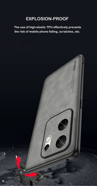 Leather Case for Infinix Zero 30 4G Frosted Hard Shockproof Phone Cover X6731B Shell Coque