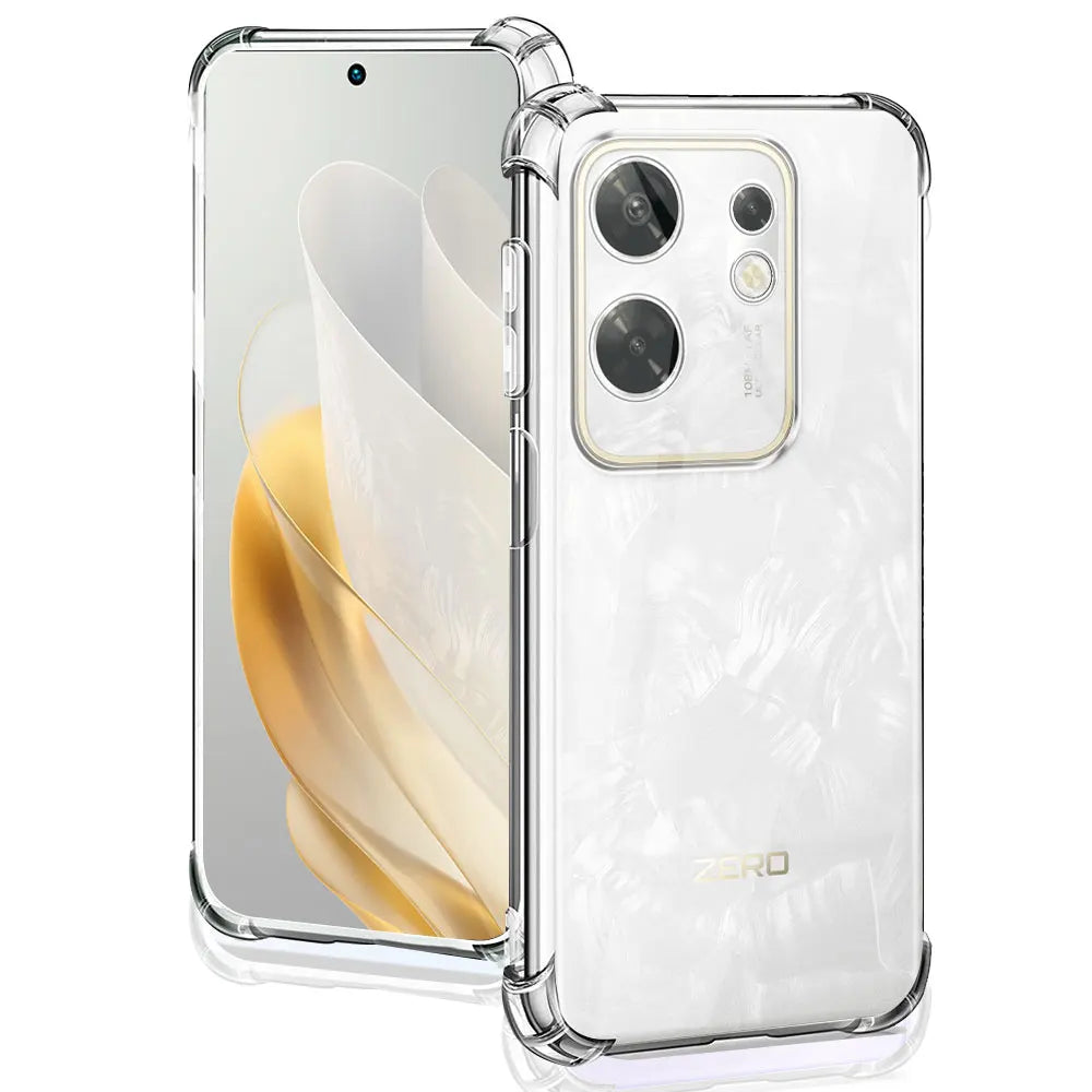 For Infinix Zero 30 4G Silicone Clear Shockproof Cover X6731B Phone Case