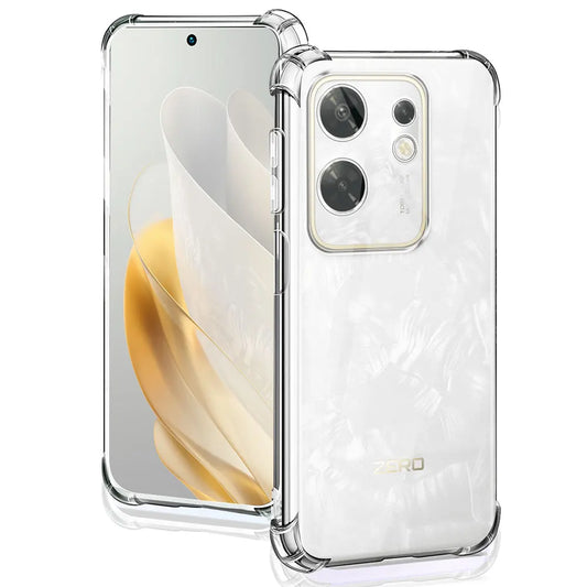 For Infinix Zero 30 4G Silicone Clear Shockproof Cover X6731B Phone Case