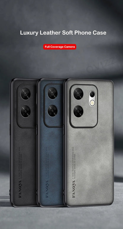 Leather Case for Infinix Zero 30 4G Frosted Hard Shockproof Phone Cover X6731B Shell Coque