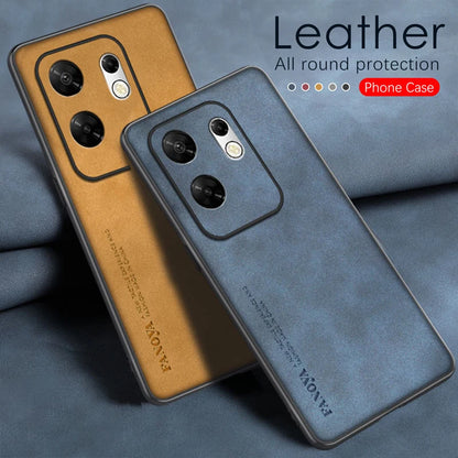 Leather Case for Infinix Zero 30 4G Frosted Hard Shockproof Phone Cover X6731B Shell Coque