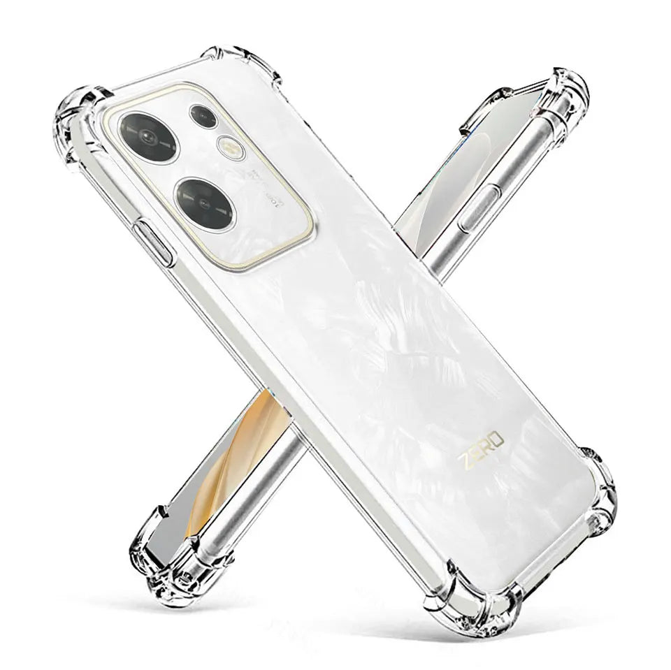 For Infinix Zero 30 4G Silicone Clear Shockproof Cover X6731B Phone Case
