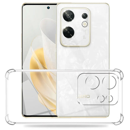 For Infinix Zero 30 4G Silicone Clear Shockproof Cover X6731B Phone Case