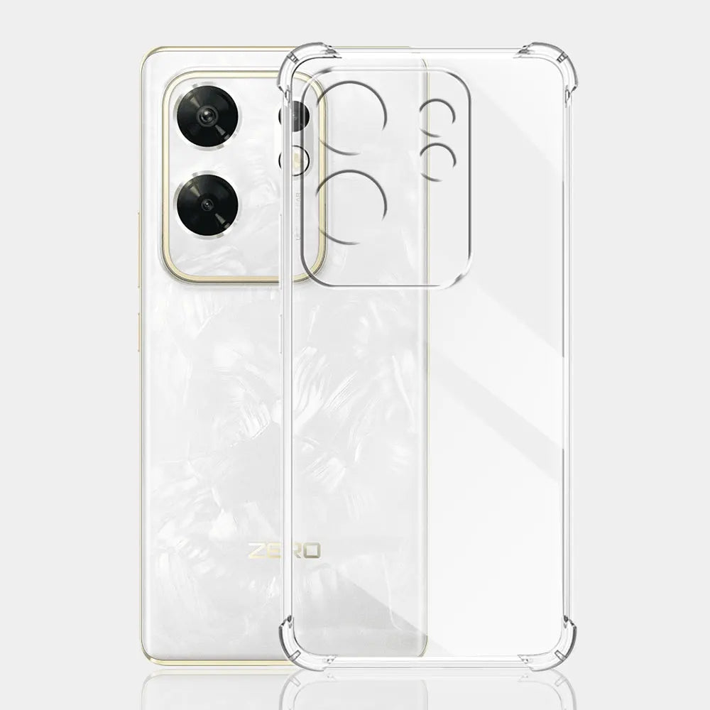 For Infinix Zero 30 4G Silicone Clear Shockproof Cover X6731B Phone Case