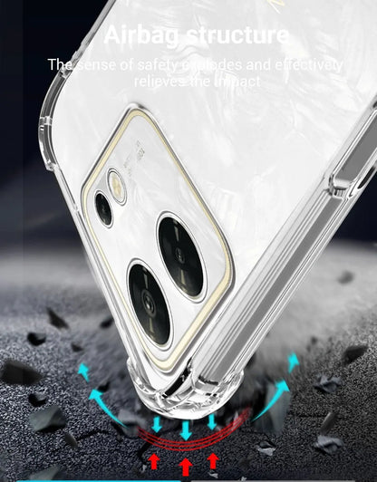 For Infinix Zero 30 4G Silicone Clear Shockproof Cover X6731B Phone Case