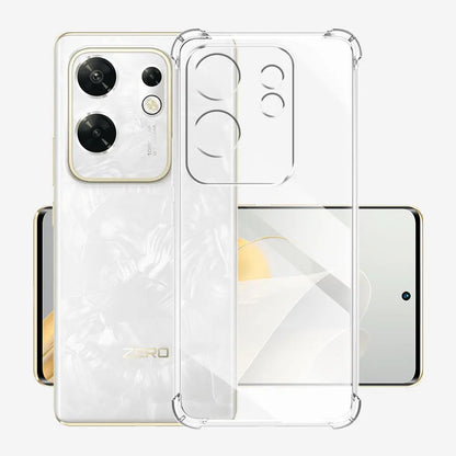 For Infinix Zero 30 4G Silicone Clear Shockproof Cover X6731B Phone Case